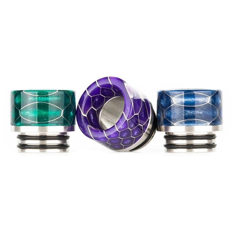 810 Snake Resin+Stainless Steel Material Drip Tip for e-cigarette 810 Thread RTA/RDTA Atomizer such as I just 3/TFV12 Prince
810 Snake Resin+Stainless Steel Material Drip Tip for e-cigarette 810 Thread RTA/RDTA Atomizer such as I just 3/TFV12 Prince