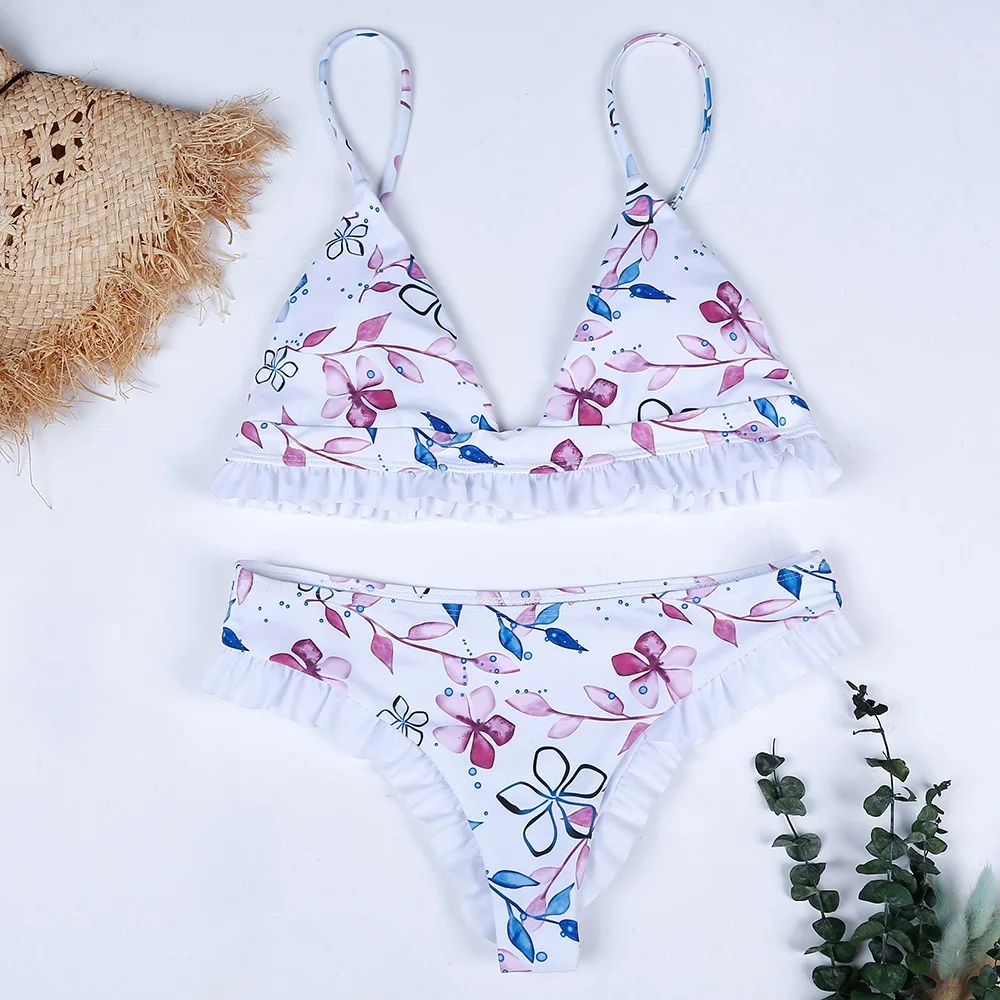 2018 Seaside Casual Ladies Swimsuit Printed Ruffled Bikini European And American Split Swimsuit Swimsuit Bikini
2018 Seaside Casual Ladies Swimsuit Printed Ruffled Bikini European And American Split Swimsuit Swimsuit Bikini