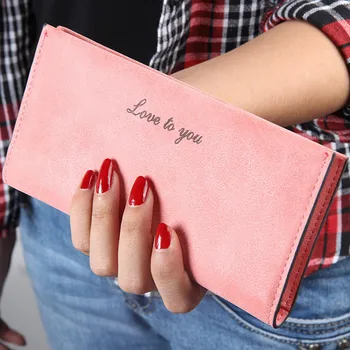 2018 Hot Fashion Women Wallets solid PU Leather Long Wallet Portable Change Purse Delicate Casual Lady Cash phone card
2018 Hot Fashion Women Wallets solid PU Leather Long Wallet Portable Change Purse Delicate Casual Lady Cash phone card