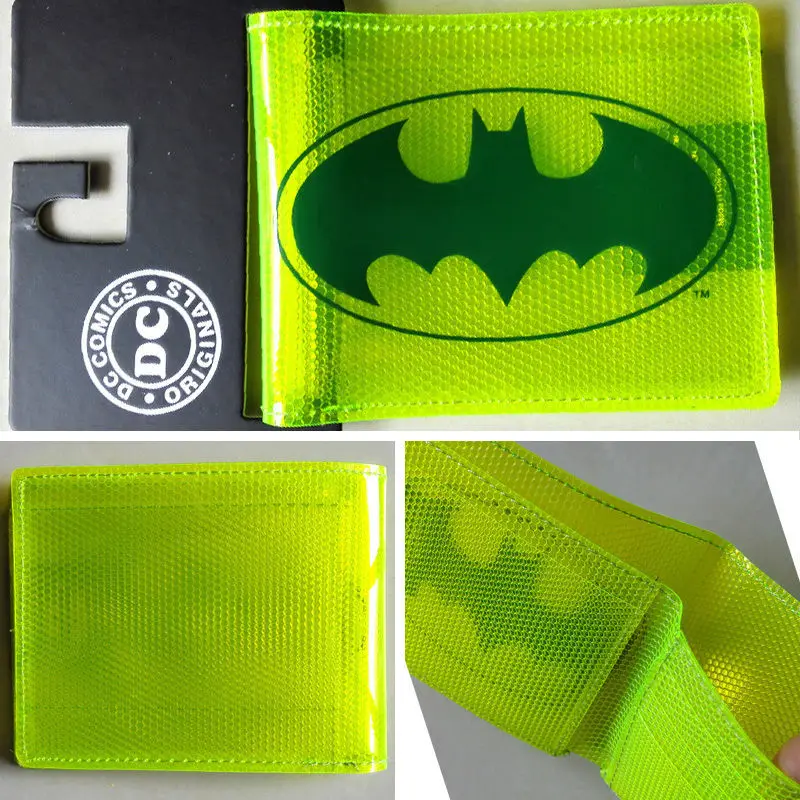 2018 New DC Comics Batman Bat Logo wallets Purse Transparent Green PVC Man women W031
2018 New DC Comics Batman Bat Logo wallets Purse Transparent Green PVC Man women W031