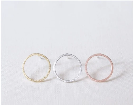 Jisensp Hot Selling Bushed Round Stud Earrings for Women Simple Geometric Circle Party Earrings Multicolor Jewelry Bijoux Femme
Jisensp Hot Selling Bushed Round Stud Earrings for Women Simple Geometric Circle Party Earrings Multicolor Jewelry Bijoux Femme
