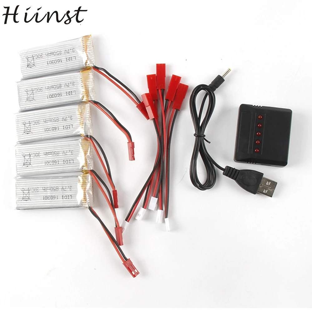 Hiinst 5PC 3.7V 850mAh Battery + 5 in 1 Charger For JXD 509G/509W/510W/510G/H12C 1 care more than 5 charge drop ship H40
Hiinst 5PC 3.7V 850mAh Battery + 5 in 1 Charger For JXD 509G/509W/510W/510G/H12C 1 care more than 5 charge drop ship H40