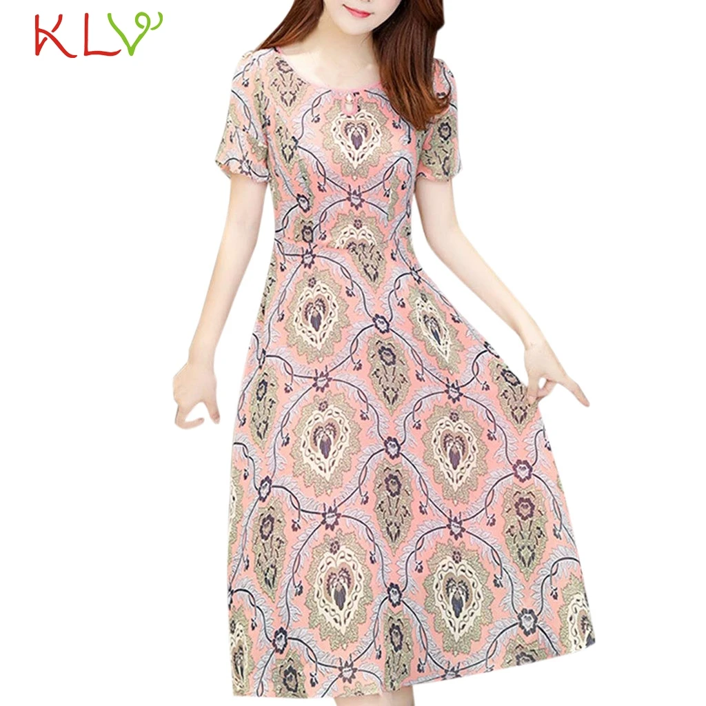 Dress Women Elegant Short Sleeve Boho Floral Print Summer Dress Casual Party Night Dress 2019 Plus Size Vestidos Robe Femme 19My
Dress Women Elegant Short Sleeve Boho Floral Print Summer Dress Casual Party Night Dress 2019 Plus Size Vestidos Robe Femme 19My