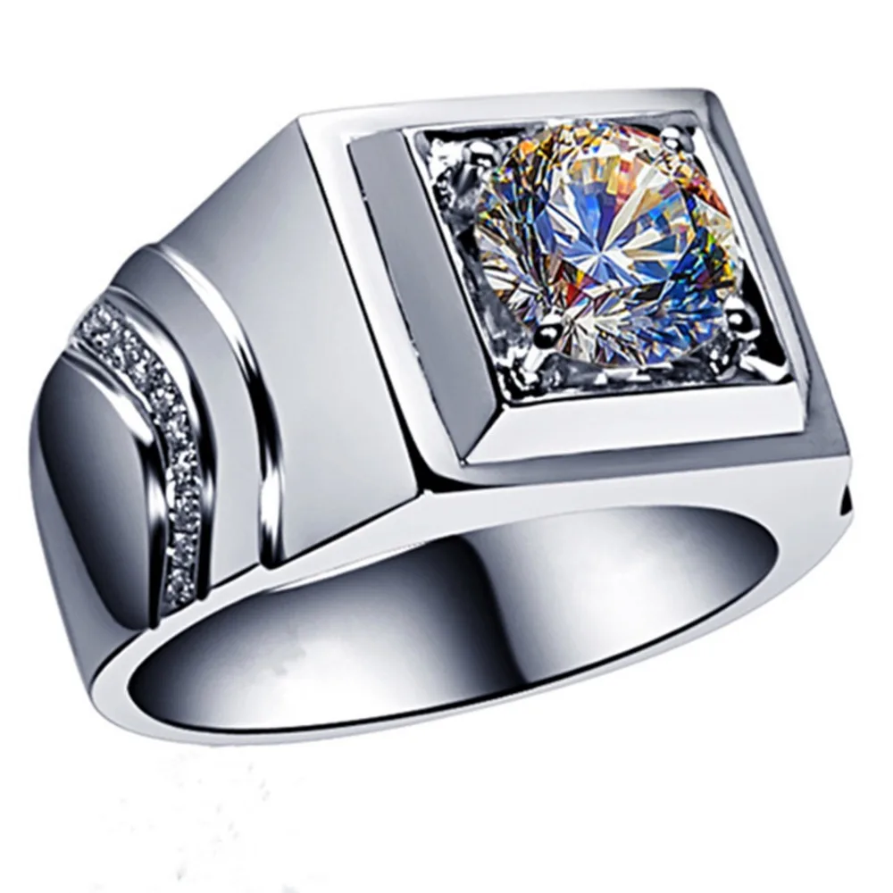 Man Ring Genuine Silver Man Marriage Jewelry 2CT Synthetic Diamonds Ring for Male Engagement Ring Bridegroom White Gold Cover
Man Ring Genuine Silver Man Marriage Jewelry 2CT Synthetic Diamonds Ring for Male Engagement Ring Bridegroom White Gold Cover