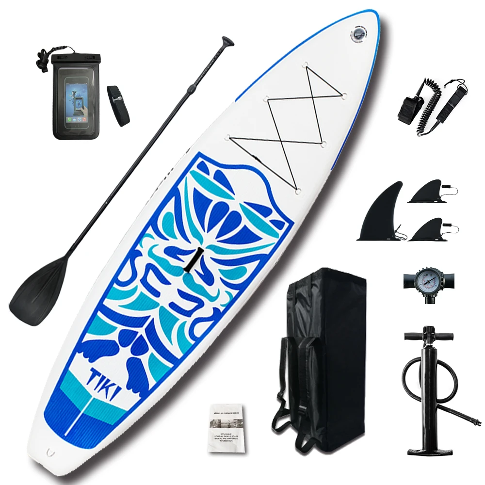 Inflatable Stand Up Paddle Board Sup-Board Surfboard Kayak Surf set 10'6"x33''x6'' with Backpack,leash,pump,waterproof bag
Inflatable Stand Up Paddle Board Sup-Board Surfboard Kayak Surf set 10'6"x33''x6'' with Backpack,leash,pump,waterproof bag