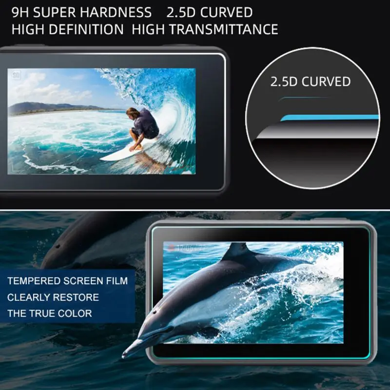 Protective Film Screen Protector Scratch Proof Explosion-proof High Definition Anti-shock for DJI OSMO ACTION Camera Accessories
Protective Film Screen Protector Scratch Proof Explosion-proof High Definition Anti-shock for DJI OSMO ACTION Camera Accessories