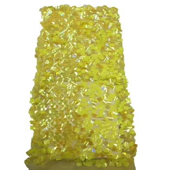 High quality yellow sequins, Mesh Embroidery Fabric For Wedding Dresses, African Sequin Lace Fabric HJ659-1
High quality yellow sequins, Mesh Embroidery Fabric For Wedding Dresses, African Sequin Lace Fabric HJ659-1