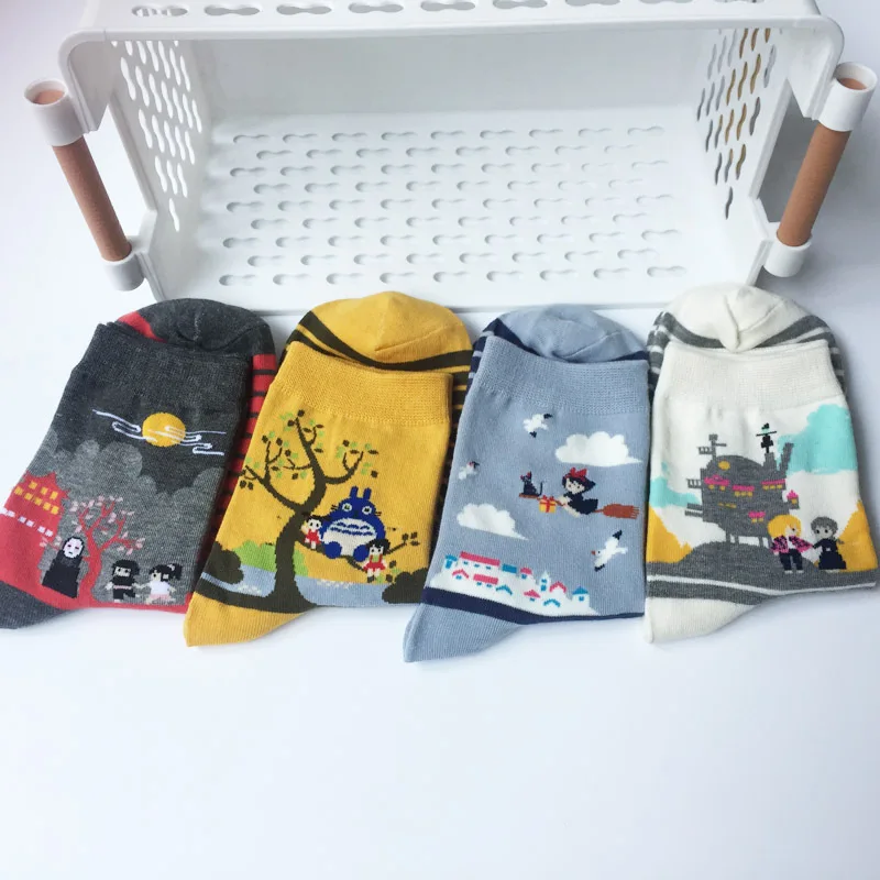 2019 new Japanese cartoon anime around the Totoro cotton tube ladies student socks
2019 new Japanese cartoon anime around the Totoro cotton tube ladies student socks