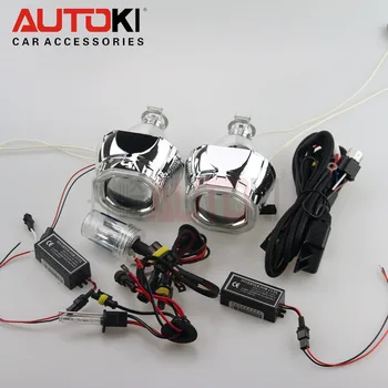 Autoki 2.5 Mini HID Bi xenon Projector Lens Xenon Bulb 4300K-8000K CCFL Angel Eye for Car Headlight Retrofit Kit
Autoki 2.5 Mini HID Bi xenon Projector Lens Xenon Bulb 4300K-8000K CCFL Angel Eye for Car Headlight Retrofit Kit