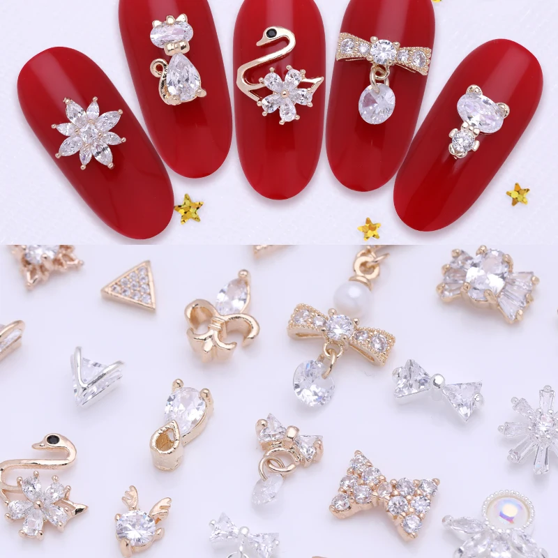Gold Clear Metal Nail Rivet 3D Nail Art Decorations Mixed Pattern Accessories Tips for UV Gel Polish DIY Nails
Gold Clear Metal Nail Rivet 3D Nail Art Decorations Mixed Pattern Accessories Tips for UV Gel Polish DIY Nails