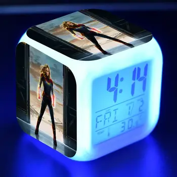 Marvel Captain Movie Figure Led Colorful Flash light Desk Alarm Clock Desk Marvel Superhero Movie Figma Toys
Marvel Captain Movie Figure Led Colorful Flash light Desk Alarm Clock Desk Marvel Superhero Movie Figma Toys