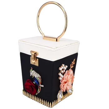 Black Box Bird Designer Women Evening Bags Ladies Flower Clutch Handbags Female Mini Tote Crystal Clutches Purses 6808SY
Black Box Bird Designer Women Evening Bags Ladies Flower Clutch Handbags Female Mini Tote Crystal Clutches Purses 6808SY