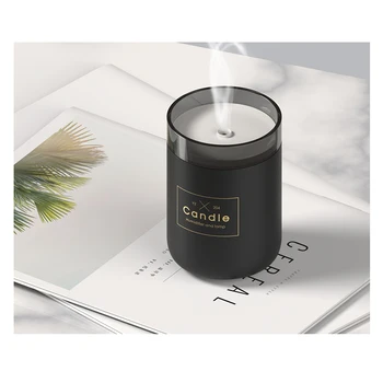 VVPEC 220ml Candle Air Humidifier Ultrasonic Aromatherapy Humidifier Mini USB car air freshener With LED Night Lamp
VVPEC 220ml Candle Air Humidifier Ultrasonic Aromatherapy Humidifier Mini USB car air freshener With LED Night Lamp