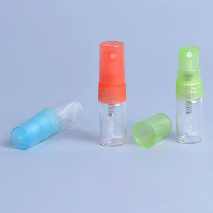 Travel Portable 2ML Colorful Mini Glass Spray Perfume Bottle Atomizer Cosmetic Sample Container LX3699
Travel Portable 2ML Colorful Mini Glass Spray Perfume Bottle Atomizer Cosmetic Sample Container LX3699