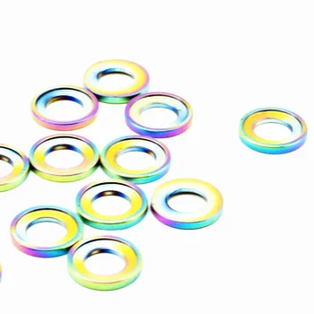 Titanium Groove Washer M6 Ti Gasket for V-Brake Fixing Gold and Multiple Color for Road and MTB Bike TC4 Ti fastener pack of 4pc
Titanium Groove Washer M6 Ti Gasket for V-Brake Fixing Gold and Multiple Color for Road and MTB Bike TC4 Ti fastener pack of 4pc