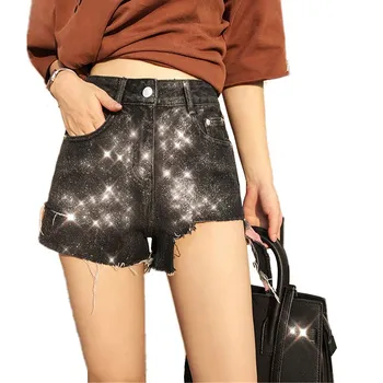 VISNXGI New Summer Shorts Tassels Denim Short Women Blue Casual High Waist Short 2019 Sexy Slim Fit Ladies Shining Shorts
VISNXGI New Summer Shorts Tassels Denim Short Women Blue Casual High Waist Short 2019 Sexy Slim Fit Ladies Shining Shorts
