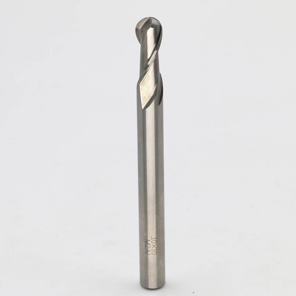 New 4flute M2AI dia 10mm Ball End mills milling cutter machine tool CNC tools Ball Nose Super-hard HSS cutter R5*10*22*110
New 4flute M2AI dia 10mm Ball End mills milling cutter machine tool CNC tools Ball Nose Super-hard HSS cutter R5*10*22*110