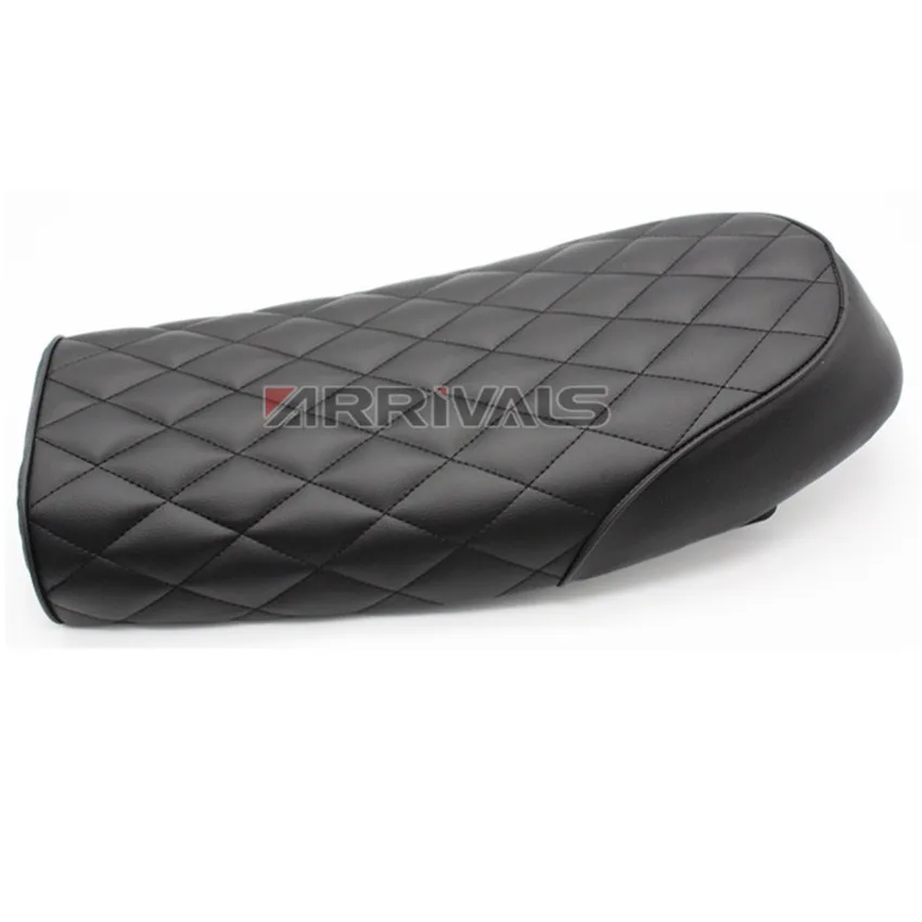 Black Universal Cafe Racer Seat Flat Diamond rhombus Seat Vintage Saddle for Yamaha SR400 SR For Honda CB For KAWASAKI KZ
Black Universal Cafe Racer Seat Flat Diamond rhombus Seat Vintage Saddle for Yamaha SR400 SR For Honda CB For KAWASAKI KZ