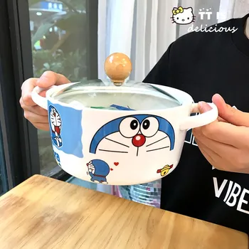 OUSSIRRO 800ML Cartoon Creative Instant Noodles Bowl With Lid Ceramic Bowl Cute Student Job Bowl Soup Bowl
OUSSIRRO 800ML Cartoon Creative Instant Noodles Bowl With Lid Ceramic Bowl Cute Student Job Bowl Soup Bowl