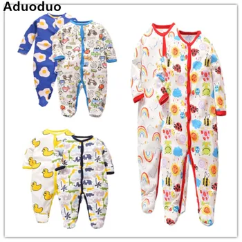 New arrival Baby Boys Girls Romper 2pcs/sets Kids Long Sleeve Unisex One-piece Clothes Baby Footed Infant Newborn Baby Pajamas
New arrival Baby Boys Girls Romper 2pcs/sets Kids Long Sleeve Unisex One-piece Clothes Baby Footed Infant Newborn Baby Pajamas