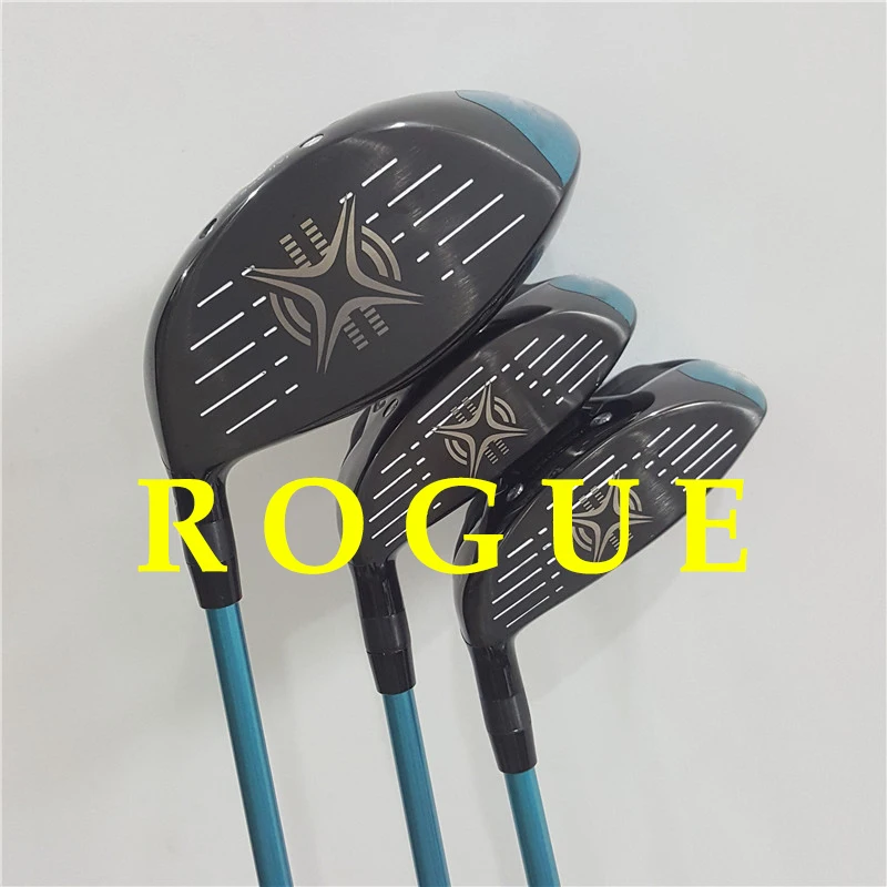 

ROGUE Driver Golf Driver Clubs Fairway Woods Complete Set 9/10 Loft Speeder EVOLUTION R/SR/S Graphite shaft with Head cover