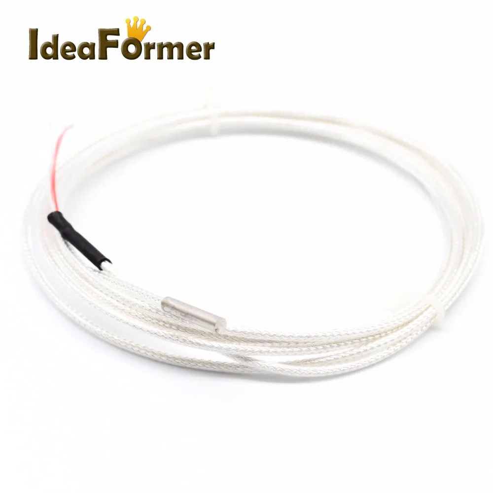 1 Pcs 3D printer UM2 PT100 M4*30 1.5m cable Without terminal Temperature Sensor.