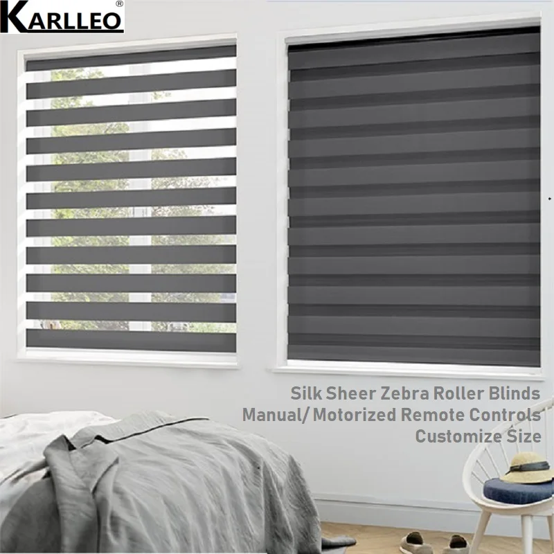 High Quality Day Night Silk Zebra Roller Blinds Shades BL1Pattern Customize Size Finished Product Freely Shipping
High Quality Day Night Silk Zebra Roller Blinds Shades BL1Pattern Customize Size Finished Product Freely Shipping