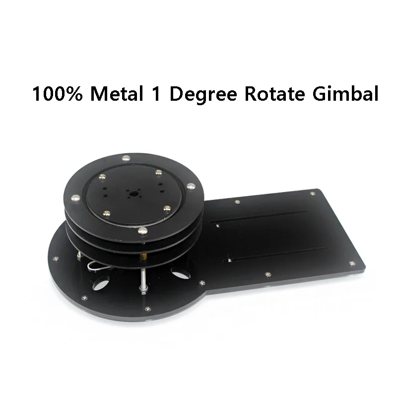 Alloy 1 Degree of Freedom Gimbal + MG996R Servo large Bearing Rotating base Mechanical Arm Mechanical Arm base
Alloy 1 Degree of Freedom Gimbal + MG996R Servo large Bearing Rotating base Mechanical Arm Mechanical Arm base