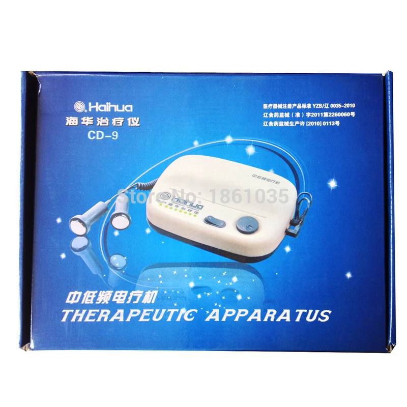 

Hot sale!!! HaiHua brand CD-9 low and medium frequency therapy device Electrical Acupuncture Therapeutic apparatus body massage