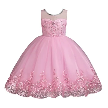 Baby Girls Dress Kids Elegant Wedding Flower Girl Dresses Princess Party Pageant Formal Long Sleeveless Lace Tulle 1-14 Y CA614
Baby Girls Dress Kids Elegant Wedding Flower Girl Dresses Princess Party Pageant Formal Long Sleeveless Lace Tulle 1-14 Y CA614