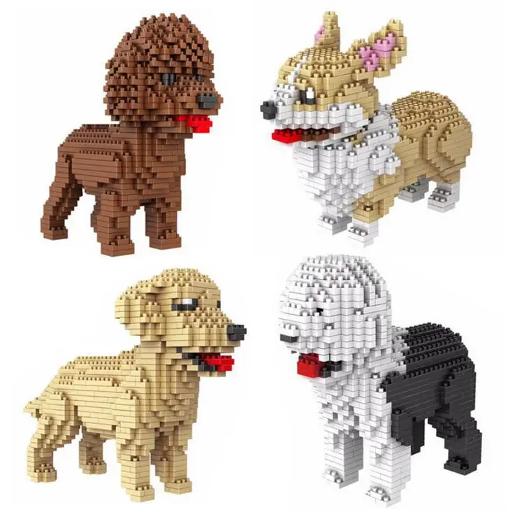 New Creator series the Poodle and Siberian husky Model nano block Building Blocks set classic Cute Dog big Figure Toys
New Creator series the Poodle and Siberian husky Model nano block Building Blocks set classic Cute Dog big Figure Toys
