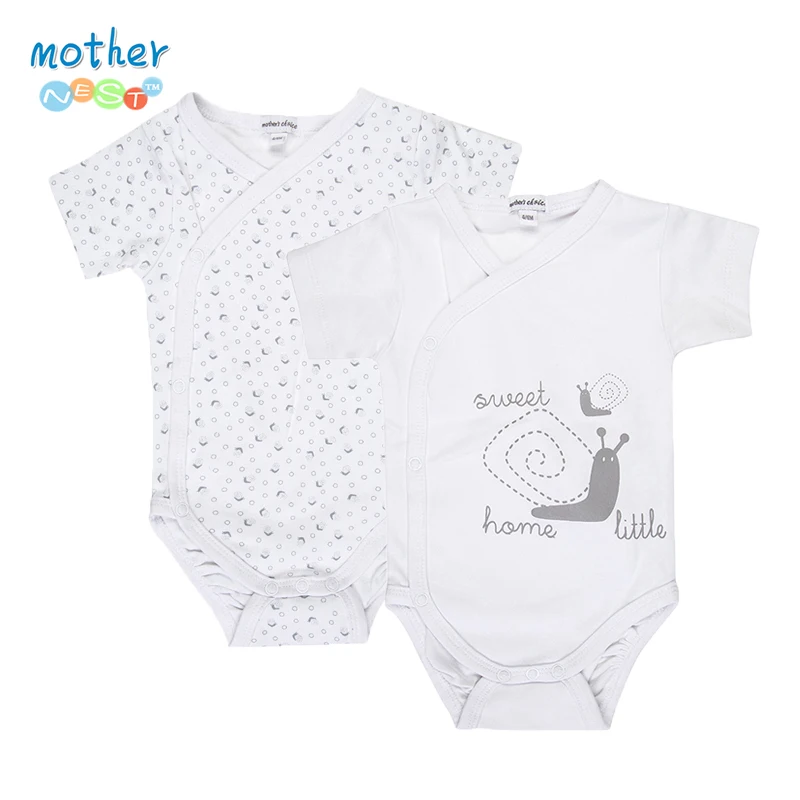 2pcs Unisex Newborn Baby Bodysuits 100% Cotton Cartoon Sail Moon White Short Sleeve Comfy Infantil Boys Girls Costume 0-6Months
2pcs Unisex Newborn Baby Bodysuits 100% Cotton Cartoon Sail Moon White Short Sleeve Comfy Infantil Boys Girls Costume 0-6Months