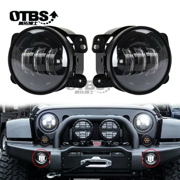 OTBS 1 Pair 4" Round LED Fog Lights Headlights 30W Front Bumper LED Fog Light Assembly For jeep Wrangler CJ TJ JK 07-15
OTBS 1 Pair 4" Round LED Fog Lights Headlights 30W Front Bumper LED Fog Light Assembly For jeep Wrangler CJ TJ JK 07-15
