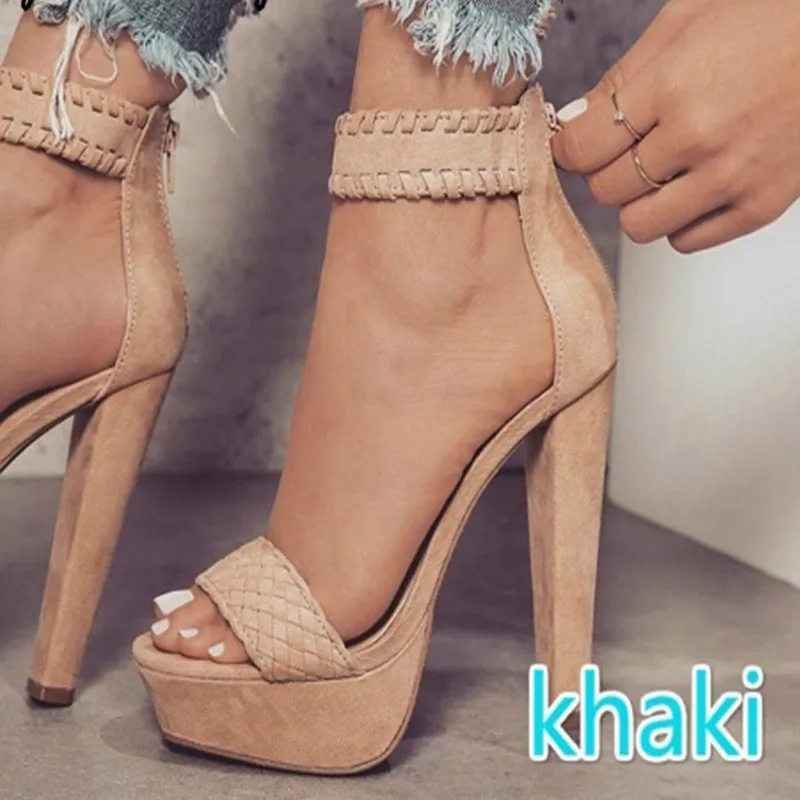 Ankle Strap Lady Sexy European Design High Heels Sandals Shoes Crocodile Pattern Zip Summer Women Platform Sandals Shoes
Ankle Strap Lady Sexy European Design High Heels Sandals Shoes Crocodile Pattern Zip Summer Women Platform Sandals Shoes