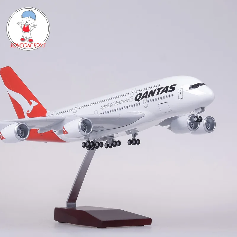 1:160 Airline Diecast Spirit of Australia QANTAS A380 Airplane Model With Light and Wheel Collection 380 Models Toys 
1:160 Airline Diecast Spirit of Australia QANTAS A380 Airplane Model With Light and Wheel Collection 380 Models Toys