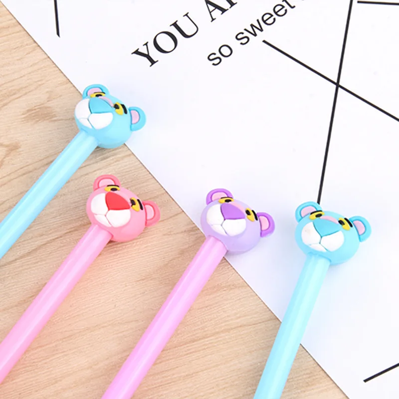 40pcs Cartoon animal pink leopard neutral pens cartoon animal tiger head black water pen student office stationery
40pcs Cartoon animal pink leopard neutral pens cartoon animal tiger head black water pen student office stationery