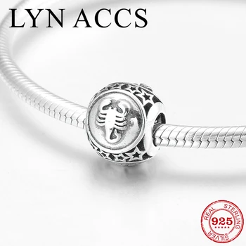 2018 Hot 925 Sterling Silver 12 Constellation persuasive Scorpio fine beads DIY Jewelry Fit Original European Charm Bracelet
2018 Hot 925 Sterling Silver 12 Constellation persuasive Scorpio fine beads DIY Jewelry Fit Original European Charm Bracelet