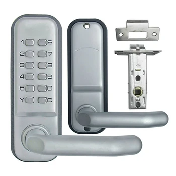 Password Door Locks Entry Digital Mechanical Code Keypad Keyless Zinc Alloy Waterproof 2th Generation Entry for School Dormitory
Password Door Locks Entry Digital Mechanical Code Keypad Keyless Zinc Alloy Waterproof 2th Generation Entry for School Dormitory