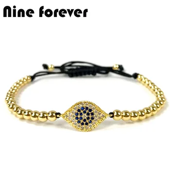 10pcs Blue Turkey Evil blue Eye beads Bracelet men jewelry Gold Women Bracelets Evil Charms Bracelets & Bangles Christmas gift
10pcs Blue Turkey Evil blue Eye beads Bracelet men jewelry Gold Women Bracelets Evil Charms Bracelets & Bangles Christmas gift