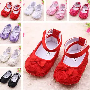 Soft Sole Baby Girl Shoes Toddler Infant Newborn Prewalker Soft Sole Baby Girl Shoes Toddler Infant Newborn Prewalker