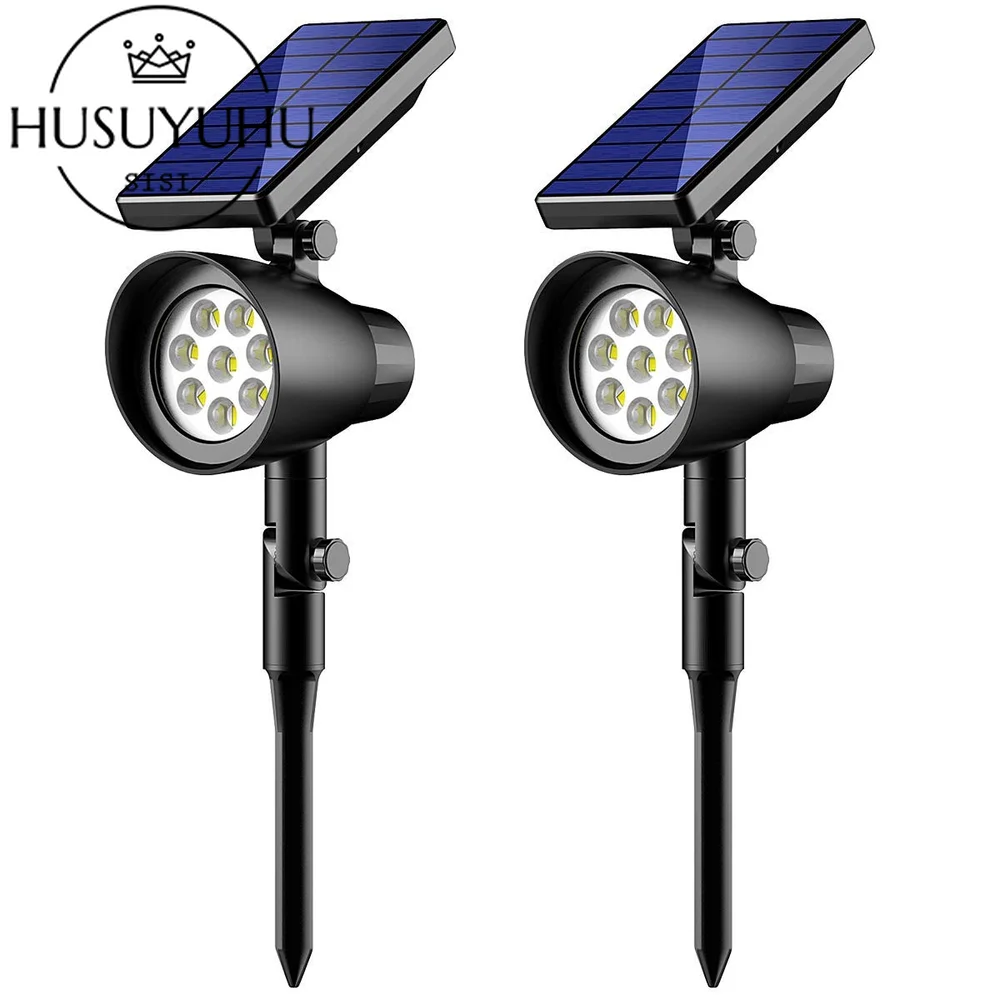 2 Pack Solar Light 8 LED Wireless Waterproof Solar Spotlight Adjustable WallLight Landscape Light Security Lighting Outdoor Lamp
2 Pack Solar Light 8 LED Wireless Waterproof Solar Spotlight Adjustable WallLight Landscape Light Security Lighting Outdoor Lamp