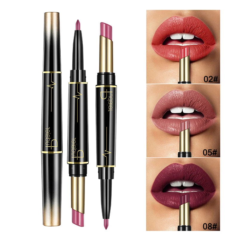 Pudaier Double Ended Lipstick Moisturizer + Lipliner Set Wateproof Long Wear Lip Pencil Matte Nude Makeup Lip Stick Cosmetic Kit
Pudaier Double Ended Lipstick Moisturizer + Lipliner Set Wateproof Long Wear Lip Pencil Matte Nude Makeup Lip Stick Cosmetic Kit