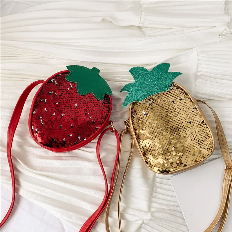 Cartoon Children Mini Purse Handbag Cute Sequins Fruit Strawberry Crossbody Bags for Kids Girls Small Wallet Messenger Bag
Cartoon Children Mini Purse Handbag Cute Sequins Fruit Strawberry Crossbody Bags for Kids Girls Small Wallet Messenger Bag