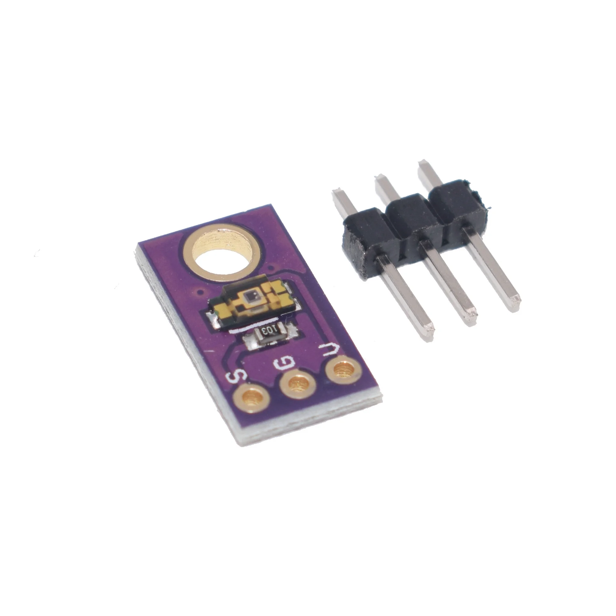 TEMT6000 An ambient light sensor Simulate the light intensity module Visible light sensor
TEMT6000 An ambient light sensor Simulate the light intensity module Visible light sensor
