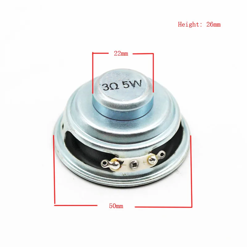 4 pz 0.5w 8 Ohm 26mm interno magnete elettronico giocattolo altoparlante amplificatore