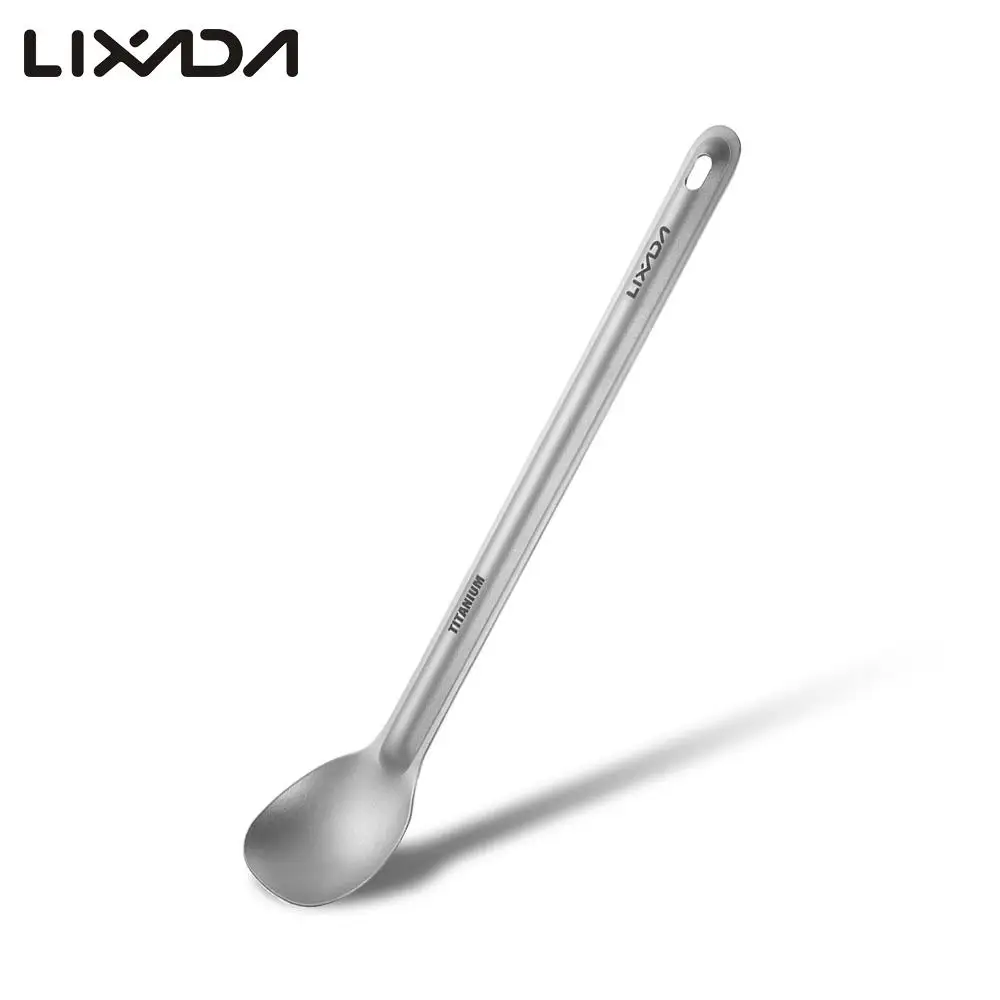 Ultralight 15g Titanium Spoon Portable Camping Hiking Outdoor Tableware Picnic Outdoor Camping Cookware Spoon Camping Backpack
Ultralight 15g Titanium Spoon Portable Camping Hiking Outdoor Tableware Picnic Outdoor Camping Cookware Spoon Camping Backpack