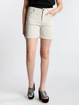 High waist shorts cotton with lapels
High waist shorts cotton with lapels