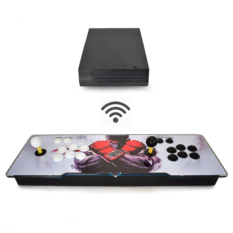 Pandora 6S 1399 in 1 Wireless Arcade Game Box 2 Player Joystick Controller Zero Delay for Children Game Machine Console
Pandora 6S 1399 in 1 Wireless Arcade Game Box 2 Player Joystick Controller Zero Delay for Children Game Machine Console