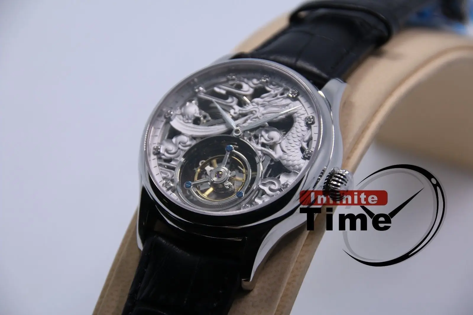 Hi beat tourbillon Dress Watch Mechnical Top Brand Watch carroussel Mens WristWatch Luxury Dragon Goat Horse
Hi beat tourbillon Dress Watch Mechnical Top Brand Watch carroussel Mens WristWatch Luxury Dragon Goat Horse