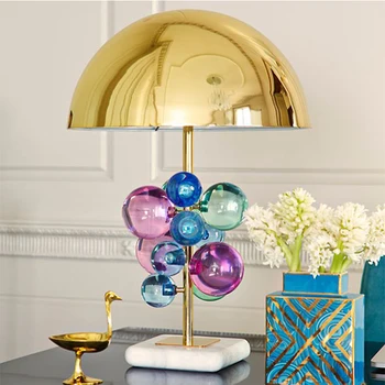 Modern Table Lights Glass LED Table Lamps Bedroom Bedside Reading Desk Lamp Home Decoration Desk Light Crystal Lamparas Lighting
Modern Table Lights Glass LED Table Lamps Bedroom Bedside Reading Desk Lamp Home Decoration Desk Light Crystal Lamparas Lighting